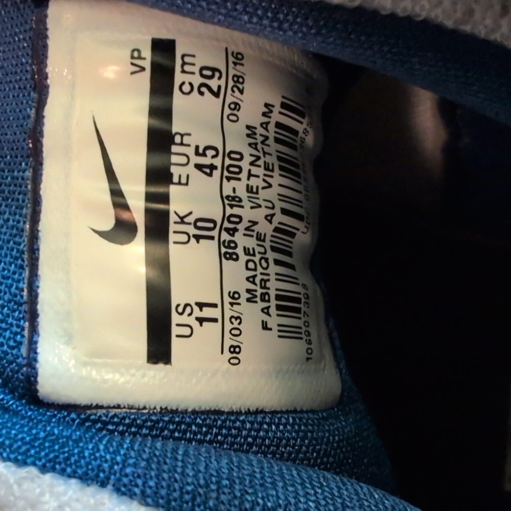 Nike Air Max Penny 4 Orlando Home IV Retro 2016  sz 11 - Picture 8 of 8
